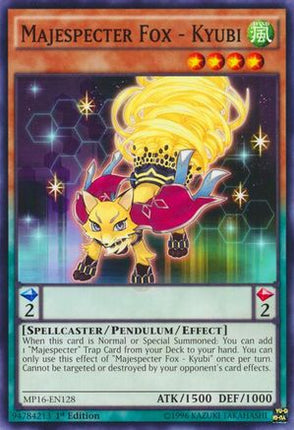 Majespecter Fox - Kyubi (Common / Short Print) [MP16-EN128] Unlimited