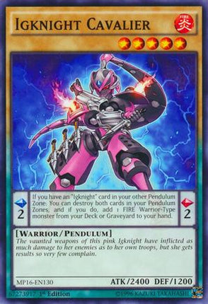 Igknight Cavalier (Common / Short Print) [MP16-EN130] 1st Edition