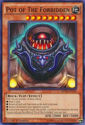 Pot of The Forbidden (Common / Short Print) [MP16-EN134] Unlimited