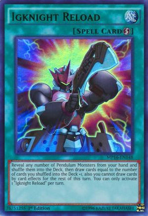 Igknight Reload (Ultra Rare) [MP16-EN148] Unlimited