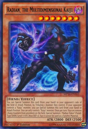 Radian, the Multidimensional Kaiju (Rare) [MP16-EN163] Unlimited