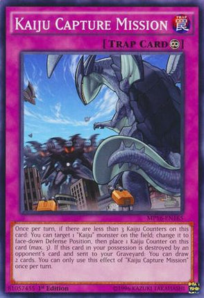 Kaiju Capture Mission (Common / Short Print) [MP16-EN165] 1st Edition