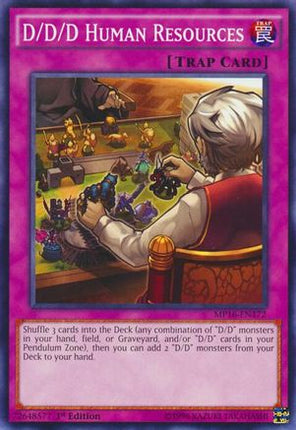 D/D/D Human Resources (Common / Short Print) [MP16-EN172] Unlimited
