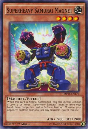 Superheavy Samurai Magnet (Common / Short Print) [MP16-EN179] 1st Edition