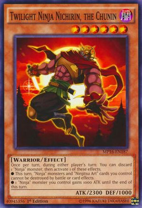 Twilight Ninja Nichirin, the Chunin (Common / Short Print) [MP16-EN187] Unlimited