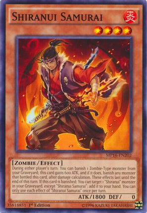Shiranui Samurai (Common / Short Print) [MP16-EN202] Unlimited