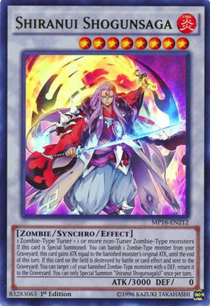 Shiranui Shogunsaga (Ultra Rare) [MP16-EN212] Unlimited