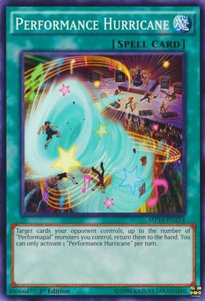 Performance Hurricane (Common / Short Print) [MP16-EN214] Unlimited