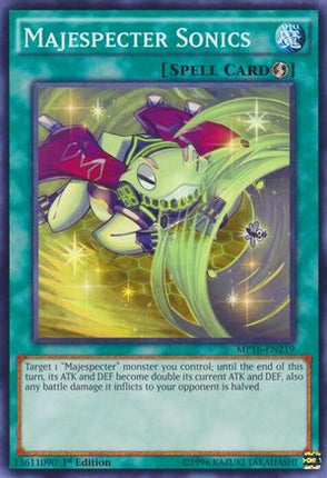 Majespecter Sonics (Common / Short Print) [MP16-EN219] Unlimited