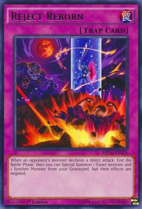 Reject Reborn (Rare) [MP16-EN225] 1st Edition