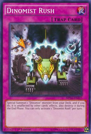 Dinomist Rush (Common / Short Print) [MP16-EN227] 1st Edition