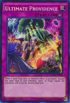 Ultimate Providence (Secret Rare) [MP16-EN233] 1st Edition