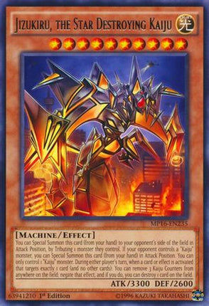 Jizukiru, the Star Destroying Kaiju (Rare) [MP16-EN235] Unlimited
