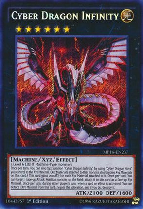 Cyber Dragon Infinity (Secret Rare) [MP16-EN237] Unlimited