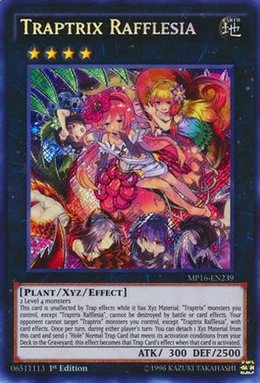 Traptrix Rafflesia (Secret Rare) [MP16-EN239] Unlimited