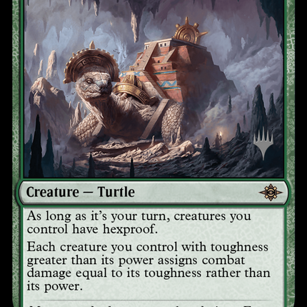 Bedrock Tortoise [The Lost Caverns of Ixalan Promos]