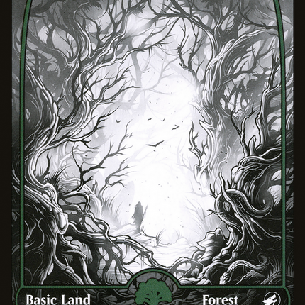 Forest (277) (Full Art, Showcase) [Innistrad: Midnight Hunt]
