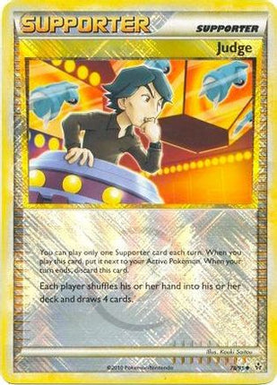 Judge - 78/95 (League Promo) [League & Championship Cards] Reverse Holofoil