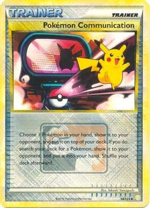 Pokemon Communication - 98/123 (League Promo) [League & Championship Cards] Reverse Holofoil