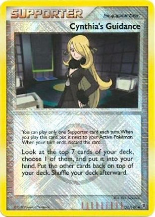 Cynthia's Guidance - 136/147 (League Promo) [League & Championship Cards] Reverse Holofoil