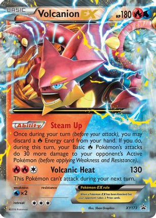 Volcanion EX - XY173/null [XY Promos] Holofoil