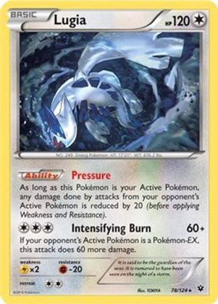 Lugia - 78/124 (XY Fates Collide) [Deck Exclusives] Holofoil
