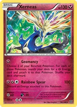 Xerneas - 96/146 (Cracked Ice Holo) [Deck Exclusives] Holofoil
