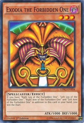 Exodia the Forbidden One (Common / Short Print) [LDK2-ENY04] Legendary Decks II 1st Edition