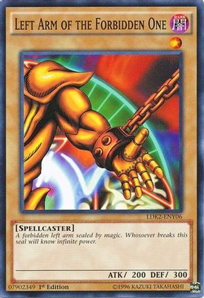 Left Arm of the Forbidden One (Common / Short Print) [LDK2-ENY06] Legendary Decks II 1st Edition