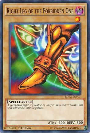 Right Leg of the Forbidden One (Common / Short Print) [LDK2-ENY07] Legendary Decks II Unlimited