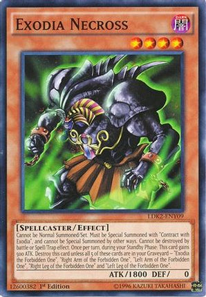 Exodia Necross (Common / Short Print) [LDK2-ENY09] Legendary Decks II 1st Edition