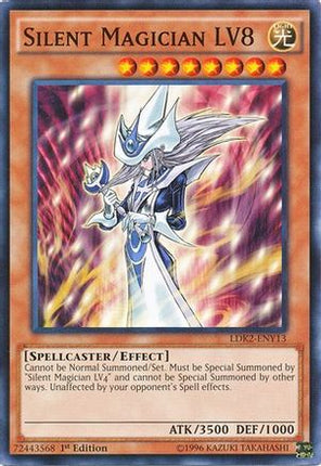 Silent Magician LV8 (Common / Short Print) [LDK2-ENY13] Legendary Decks II 1st Edition