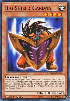 Big Shield Gardna (Common / Short Print) [LDK2-ENY16] Legendary Decks II Unlimited