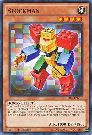 Blockman (Common / Short Print) [LDK2-ENY19] Legendary Decks II Unlimited