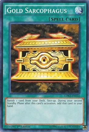 Gold Sarcophagus (Common / Short Print) [LDK2-ENY22] Legendary Decks II 1st Edition