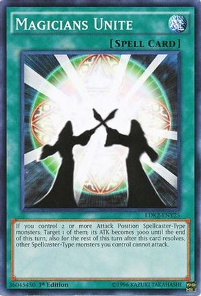 Magicians Unite (Common / Short Print) [LDK2-ENY25] Legendary Decks II Unlimited