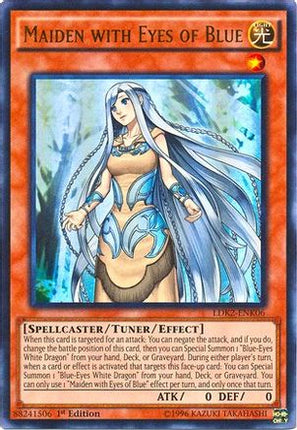 Maiden with Eyes of Blue (Ultra Rare) [LDK2-ENK06] Legendary Decks II 1st Edition