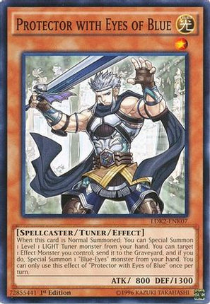 Protector with Eyes of Blue (Common / Short Print) [LDK2-ENK07] Legendary Decks II 1st Edition