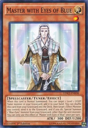 Master with Eyes of Blue (Common / Short Print) [LDK2-ENK08] Legendary Decks II Unlimited
