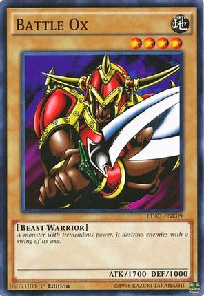 Battle Ox (Common / Short Print) [LDK2-ENK09] Legendary Decks II 1st Edition