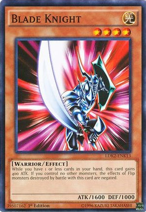 Blade Knight (Common / Short Print) [LDK2-ENK13] Legendary Decks II 1st Edition