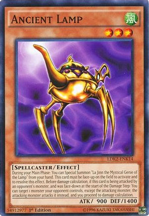 Ancient Lamp (Common / Short Print) [LDK2-ENK14] Legendary Decks II 1st Edition