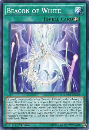 Beacon of White (Common / Short Print) [LDK2-ENK20] Legendary Decks II 1st Edition