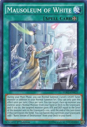 Mausoleum of White (Common / Short Print) [LDK2-ENK21] Legendary Decks II Unlimited