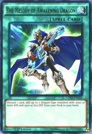 The Melody of Awakening Dragon (Ultra Rare) [LDK2-ENK26] Legendary Decks II 1st Edition