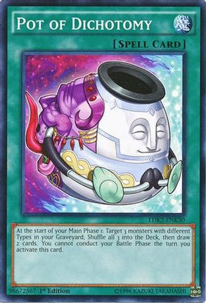 Pot of Dichotomy (Common / Short Print) [LDK2-ENK30] Legendary Decks II 1st Edition