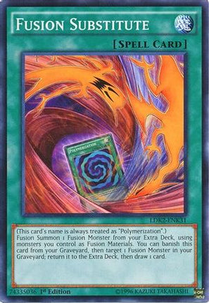 Fusion Substitute (Common / Short Print) [LDK2-ENK31] Legendary Decks II Unlimited