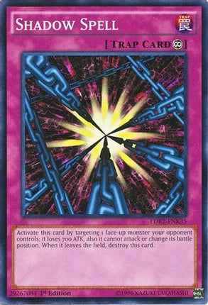 Shadow Spell (Common / Short Print) [LDK2-ENK35] Legendary Decks II Unlimited