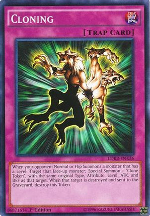 Cloning (Common / Short Print) [LDK2-ENK36] Legendary Decks II 1st Edition