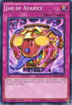 Jar of Avarice (Common / Short Print) [LDK2-ENK38] Legendary Decks II Unlimited